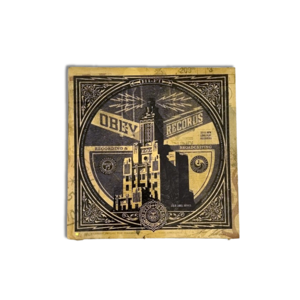 Obey Records Recording & Broadcast - Shepard Fairey (OBEY